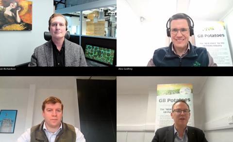 Alex Godfrey, Blair Richardson and Rory Gibson took part in the webinar