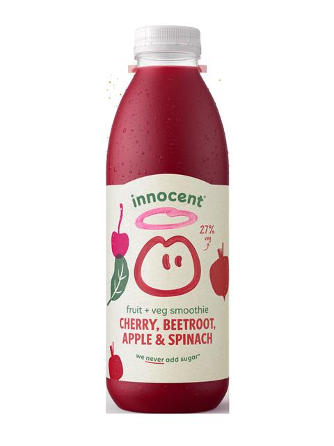 Innocent's new Red Goodness smoothie