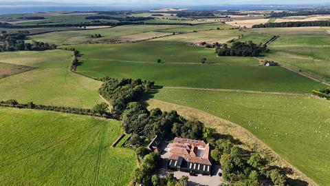 Balcaskie aerial view