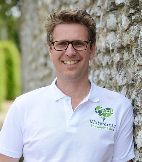 Tom Amery, MD of The Watercress Company