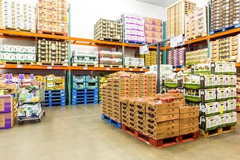 Fresh produce coldstore Costco US Adobe