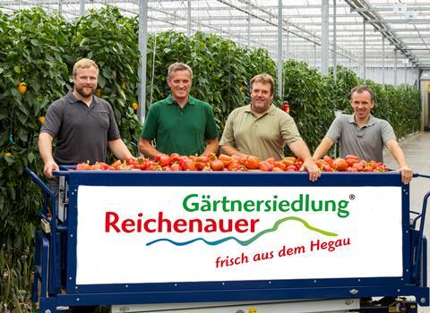 v.l. David Wehrle, Mathias Rückert, Clemens Blum, Tobias Jörg