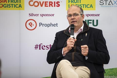 Tom Bradshaw also discussed the importance of food security at Festival of Fresh 2025