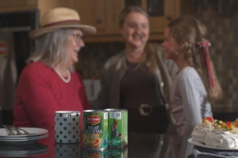 Pauline Crosby is appearing in the advert alongside family members