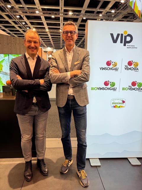 Kurt Ratschiller Martin Pinzger Vip Val Venosta Fruit Logistica 2026
