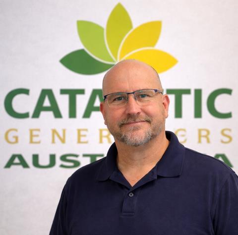 Leigh Cummin Catalytic Generators’ distributor in Australia