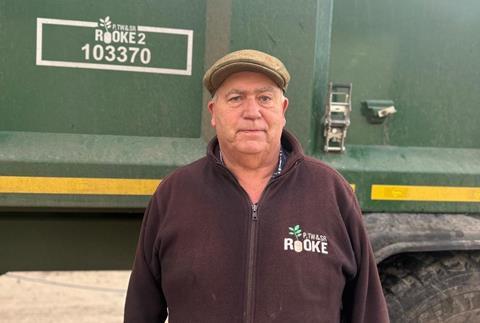 Tim Rooke grows around 600 acres of processing potatoes in North Yorkshire