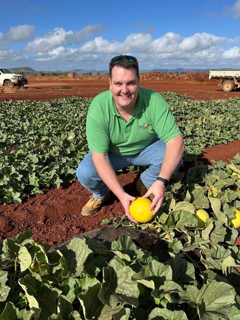 Melons Australia executive officer Johnathon Davey