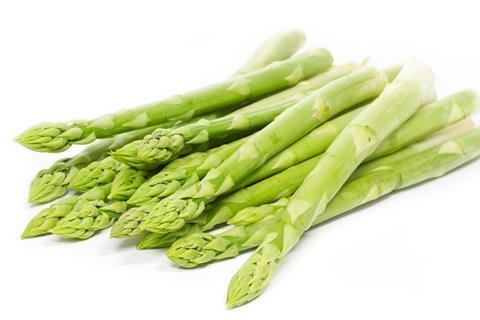 Grüner Spargel