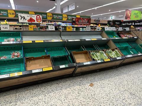 Fresh produce availability has been hit by a number of factors in the past few years