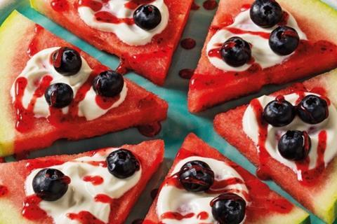 Tesco's watermelon pizza