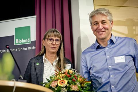 Sabine Kabath und Jan Plagge Foto: Bioland/Sonja Herpich