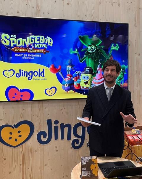 Federico Milanese (Jingold) auf der Fruit Attraction 2025 