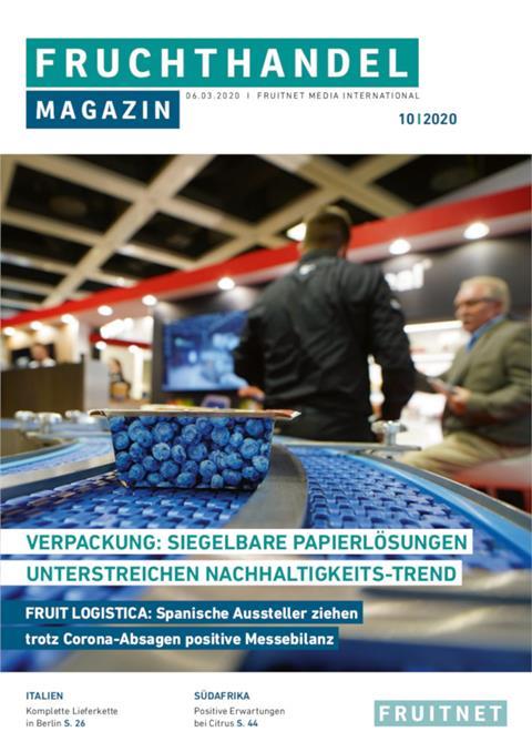 Diese Woche im Fruchthandel Magazin: Verpackung, Spanien und Italien auf der FRUIT LOGISTICA