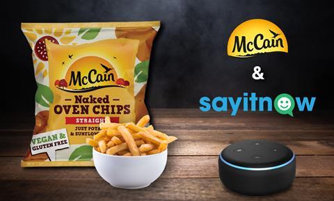 McCain is partnering with Say It Now