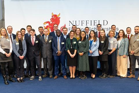 The 2024 cohort of Nuffield scholars