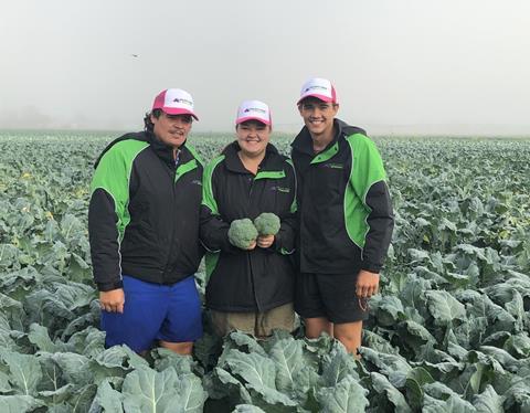 (l-r) Jackwitz Farms' Jayke Jackwitz, Chaise Jackwitz and Billy Jackwitz