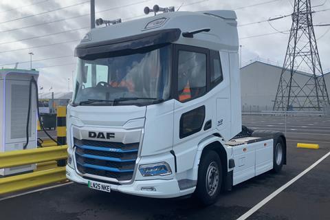 DP World EV trial Southampton