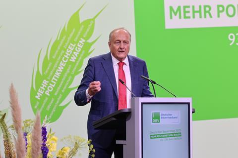 DBV-Präsident Joachim Rukwied