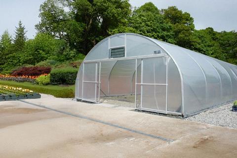 The EnviroPro Single Span Polytunnel
