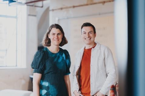 Alex Robinson with Wrap CEO Catherine David