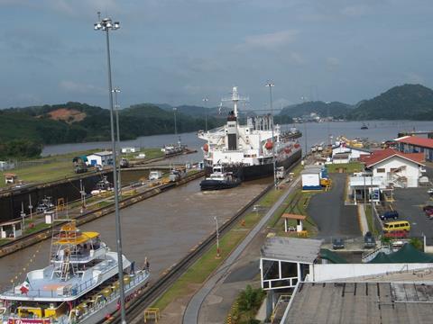 Panama-Kanal verzeichnet zweitniedrigsten Wasserstand seit 70 Jahren