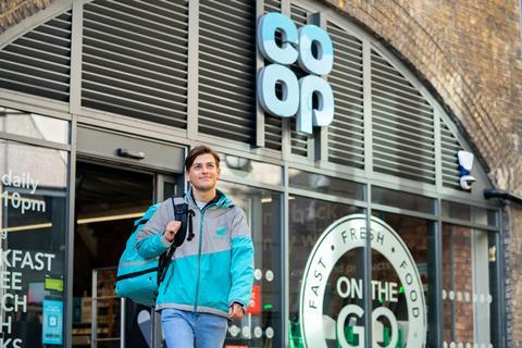 Co-op has extended and expanded its partnership with Deliveroo