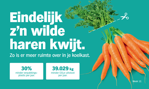 Albert Heijn carrots advert