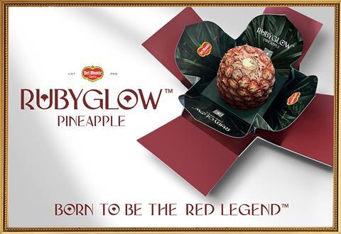 Rubyglow pineapple Del Monte