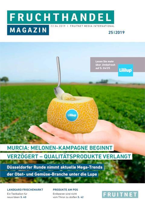 Diese Woche im Fruchthandel Magazin: Melonen aus Murcia, das European Packaging Forum und die Düsseldorfer Runde
