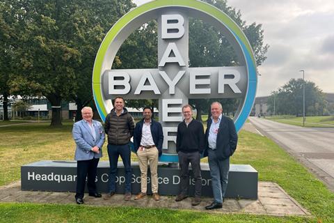 The Ecospray team at Bayer headquarters