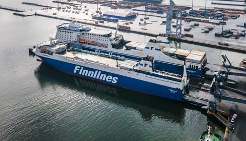 P&O Ferries will charter Finnlines' Finnpulp under new agreement