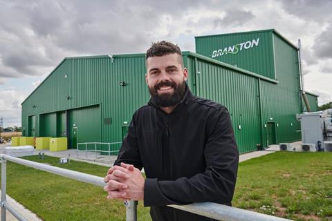 Tom Seagrief, general manager for Branston's protein factory