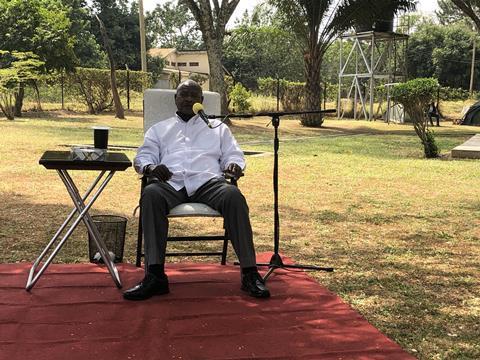 Yoweri Museveni spoke to FPJ at a special press conference for international journalists