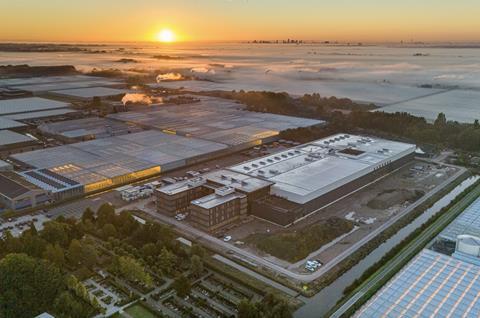 Rijk Zwaan facility sunrise