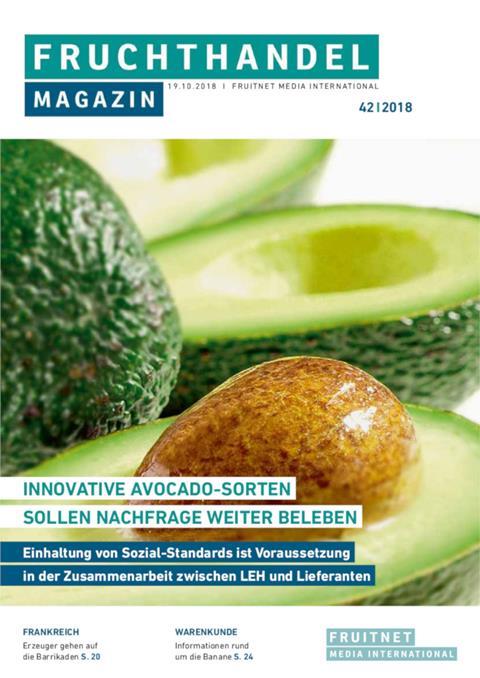 Diese Woche im Fruchthandel Magazin: Sozial-Standards, die Saison in Frankreich, Avocado und Bananen