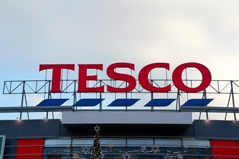 Tesco saw its sales