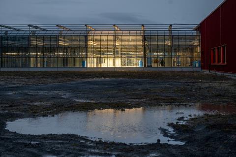 neues gewächshshaus uni göttingen