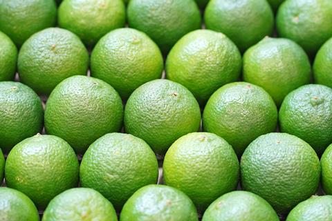 Limetten im Packstück