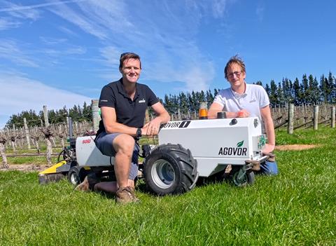 (l-r) Agovor co-founders Richard Beaumont and Simon Carroll