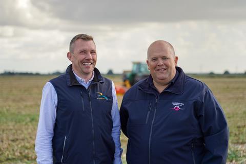David Noton (left) says the investment will allow AGP to continue expanding
