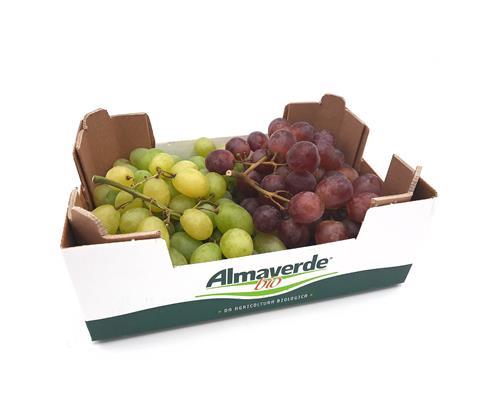 Almaverde Bio grapes carton mix