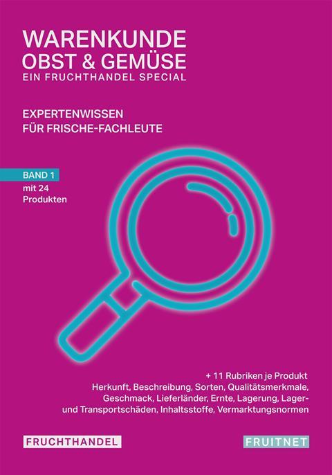 Cover der Warenkunde Band 1, 2024