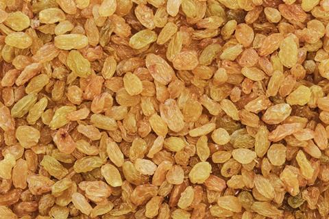 Dried sultanas Adobe Stock