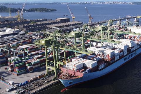 ICTSI Rio Brasil Terminal at the Port of Rio de Janeiro