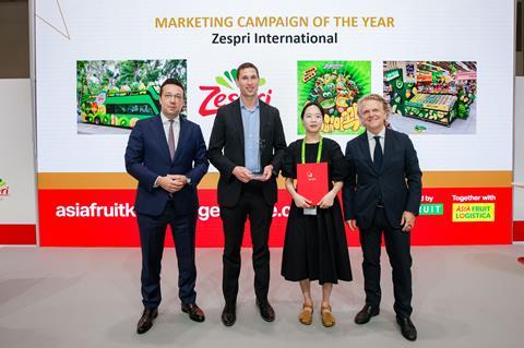 Zespri International wins Marketing Campaign of the Year