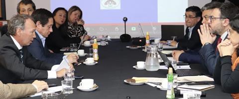 Frutas de Chile met with public and private bodies to discuss the situation