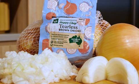 Happychop - Tearless Onions launched in Woolworths stores on 11 July and are available until September