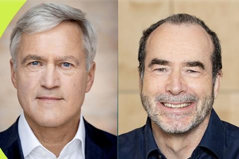 Frans Muller and Thierry Garnier Ahold Delhaize