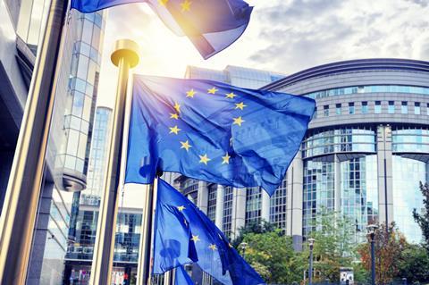 EU-Fahne Brüssel